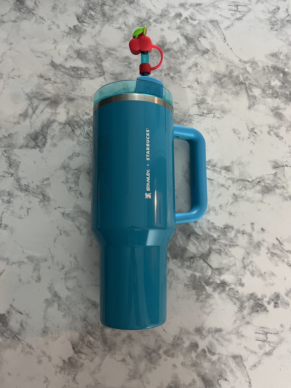 Stanley x Starbucks 40 oz Tumbler – Blue – Excellent Used Condition